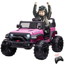 Kids 2-Seater 24V Battery-Powered Electric Ride-On Truck with Remote Control Magic Cars 8