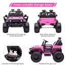 2-Seat Kids 24V Battery-Powered Electric Ride-On Truck with Remote Control Toy Car Magic Cars 11