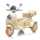 12V 2-Seater Electric Ride-On Kids 3-Wheel Motorcycle Toy, 1.9-3.1 mph, Ages 3-6 Magic Cars Variant 0