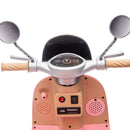 12V Battery-Powered 2-Seater Kids Ride-On Motorcycle with 3 Wheels Magic Cars 5