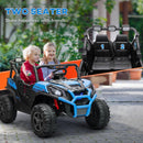 2-Seater 24V Electric Kids Car with Remote Control Blue Magic Cars 5