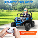 2-Seater 24V Electric Kids Car with Remote Control Blue Magic Cars 9