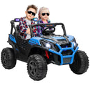 2-Seater 24V Electric Kids Car with Remote Control Blue Magic Cars Variant 0
