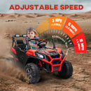 2-Seater 24V Electric Kids Car with Remote Control in Red Magic Cars 7