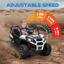 2-Seater 24V Electric Kids Car with Remote Control and Music Magic Cars 7