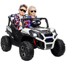 2-Seater 24V Electric Kids Car with Remote Control and Music Magic Cars 0