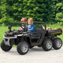 2-Seater 24V Electric Kids Ride-On Dump Truck 4WD with Remote Control and MP3 Player Magic Cars Variant 0