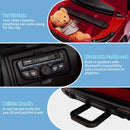 2-Seater 24V Battery-Powered Kids Electric Land Rover Ride-On Truck with Remote Magic Cars 4