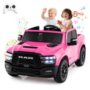 24V Licensed Ram Truck Ride-On Toy for Two with Remote Control and Music Magic Cars 2