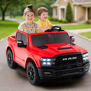 24V Licensed Ram Truck Ride-On Toy for Two with Remote Control and Music Magic Cars 6