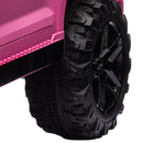 2-Seater 24V Electric Ride-On Truck for Kids Pink Magic Cars 13
