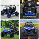 2-Seater 24V Ride-On UTV ATV Car with 12V Battery, Remote Control, and LED Lights Magic Cars 2
