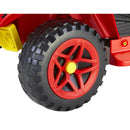 12V Red 2-Seater Dino Dune Buggy Battery-Powered Ride-On for Ages 3+ Magic Cars 3