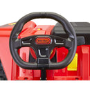 12V Red 2-Seater Dino Dune Buggy Battery-Powered Ride-On for Ages 3+ Magic Cars 4