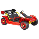 12V Red 2-Seater Dino Dune Buggy Battery-Powered Ride-On for Ages 3+ Magic Cars Variant 0