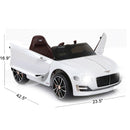 2-Seater 12V Electric Ride-On Car Toy with Remote, LED Lights, MP3 Player, Bentley Style for Kids Magic Cars 11