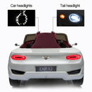 2-Seater 12V Electric Ride-On Car Toy with Remote, LED Lights, MP3 Player, Bentley Style for Kids Magic Cars 4