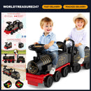 Electric Ride-On Train Toy for Two with Carriage, Music, LED Lights, and Storage Magic Cars Variant 0