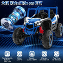 24V 2-Seater Kids Battery Ride-On UTV Car with 2.4G Remote Control Magic Cars 6