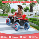 12V Electric 2-Seater Kids Four-Wheeler ATV with 10AH Battery and Large Seat Magic Cars 2