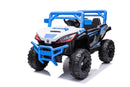 12V Blue 2-Seater Kids Electric Ride-On Car with Remote Control, Lights, and Music Magic Cars 7