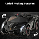 12V 4WD Licensed Lamborghini Veneno Ride-On Car for Kids, 2-Seater Electric Powered Vehicle Magic Cars 3