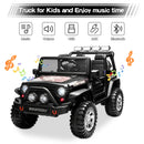 12V Electric 2-Seater Kids Ride-On Jeep Truck with Remote Control Magic Cars 1