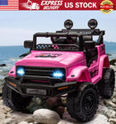 12V 2-Seater Electric Ride-On Truck for Kids with Battery Powered Vehicle Magic Cars 0