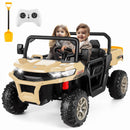 2-Seater Kids Electric Ride-On Dump Truck Car 24V 4WD UTV with Dump Bed Magic Cars 1