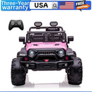 2-Seater Kids Electric Ride-On Truck 24V Battery Powered with Remote Control Magic Cars 0