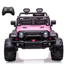 2-Seater Kids Electric Ride-On Truck 24V Battery Powered with Remote Control Magic Cars 1