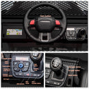 2-Seater Kids 12V Electric Ride-On Jeep Truck with RC and MP3 Player Magic Cars 7