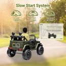2-Seater Kids Electric Ride-On Jeep Truck with 12V Battery, RC Control, and MP3 Player Magic Cars 5