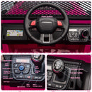 12V Battery-Powered 2-Seater Kids Electric Ride-On Truck with Remote Control Magic Cars 12