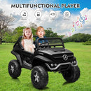 2-Seater Kids Electric Ride-On Truck 24V Battery Powered Car with Remote Control Magic Cars 12