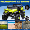 2-Seater Kids Electric Ride-On Truck 24V Battery Powered Car with Remote Control Magic Cars 23