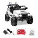 12V Battery-Powered 2-Seater Kids Electric Ride-On Truck with Remote Control Magic Cars 10