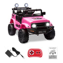 12V Battery-Powered 2-Seater Kids Electric Ride-On Truck with Remote Control Magic Cars 19