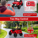 12V Battery-Powered 2-Seater Kids Electric Ride-On Truck with Remote Control Magic Cars 29