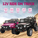 12V Battery-Powered 2-Seater Kids Electric Ride-On Truck Car with Remote Control Magic Cars 14