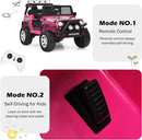 12V Battery-Powered 2-Seater Kids Electric Ride-On Truck Car with Remote Control Magic Cars 18