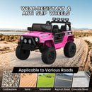 12V Battery-Powered 2-Seater Kids Electric Ride-On Truck with Remote Control Magic Cars 6