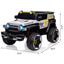 12V Battery-Powered 2-Seater Kids Electric Ride-On Truck Car with Remote Control Magic Cars 14