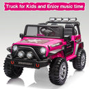 2-Seater Kids Electric Ride-On Truck Car 12V Battery Powered Vehicle with Remote Control Magic Cars 11