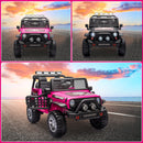 2-Seater Kids 12V Electric Ride-On Truck Car with Remote Control Magic Cars 18