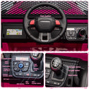 2-Seater 12V Battery-Powered Kids Electric Ride-On Truck Car with Remote Control Magic Cars 8