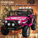 12V Battery-Powered 2-Seater Kids Electric Ride-On Truck Car with Remote Control Magic Cars 9