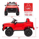 2-Seater 24V Battery-Powered Electric Kids Ride-On Truck with Remote Control Magic Cars 12