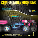 2-Seater 24V Electric Kids Ride-On 6x6 4WD UTV Truck with Remote Control Magic Cars 8