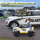 2-Seater Electric Battery-Powered Kids Ride-On Truck with Remote Control and 4 Wheels Magic Cars 4